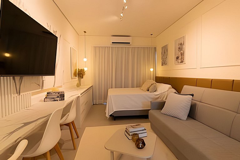 Conforto em Peruibe - Condomínio fechado e piscina