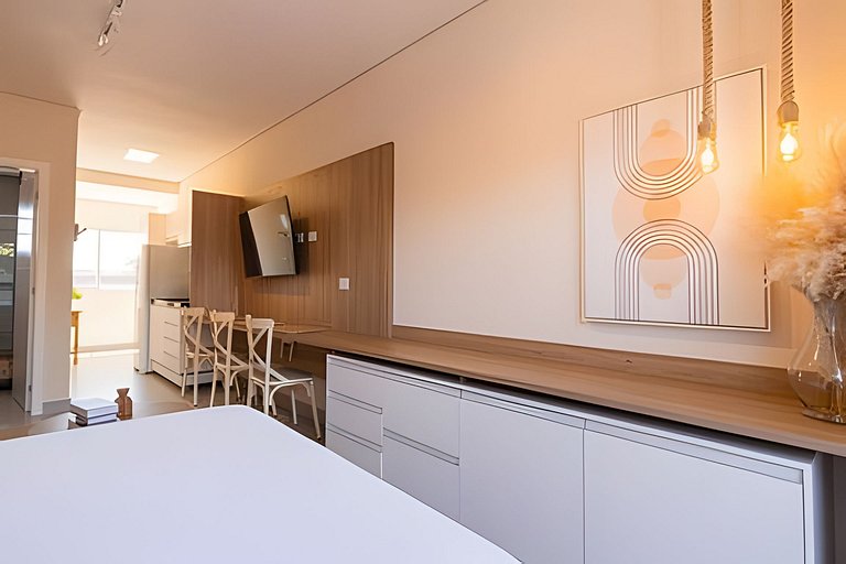 Refúgio Perfeito em Peruíbe | Studio com Piscina