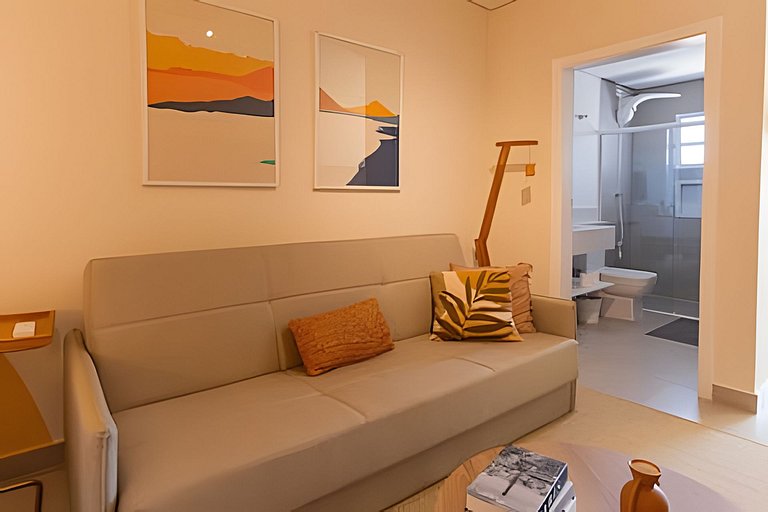 Refúgio Perfeito em Peruíbe | Studio com Piscina