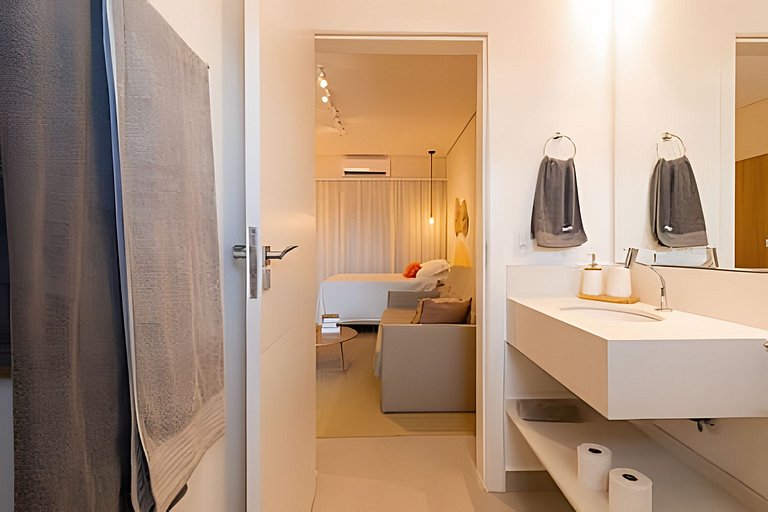 Refúgio Perfeito em Peruíbe | Studio com Piscina