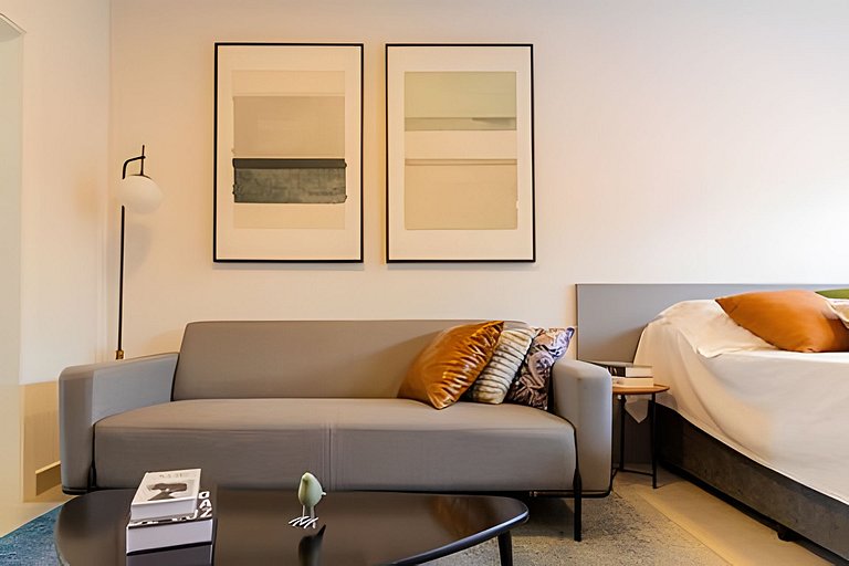 Studio aconchegante a 500m do centro