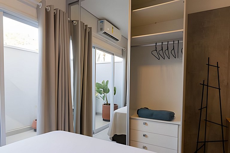 Studio aconchegante a 500m do centro