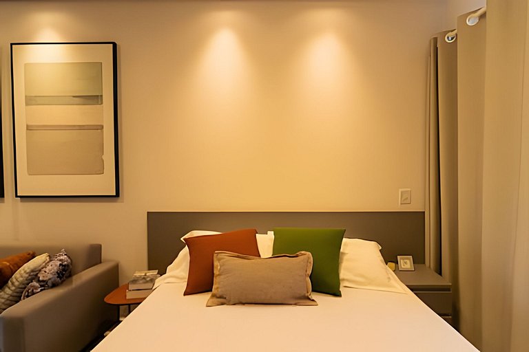 Studio aconchegante a 500m do centro