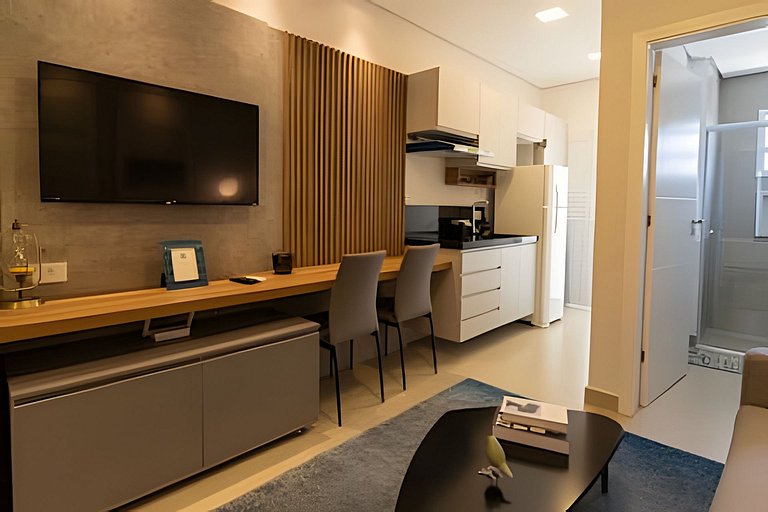 Studio aconchegante a 500m do centro