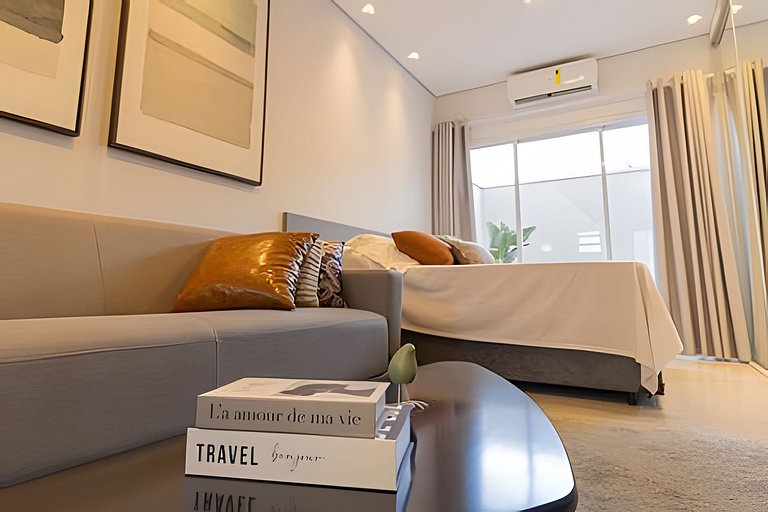 Studio aconchegante a 500m do centro