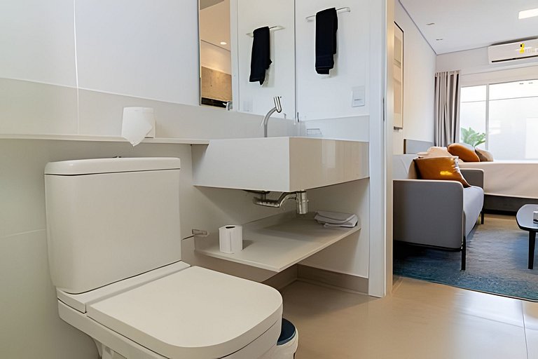 Studio aconchegante a 500m do centro