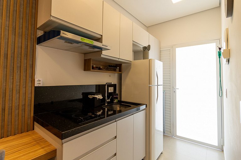 Studio aconchegante a 500m do centro