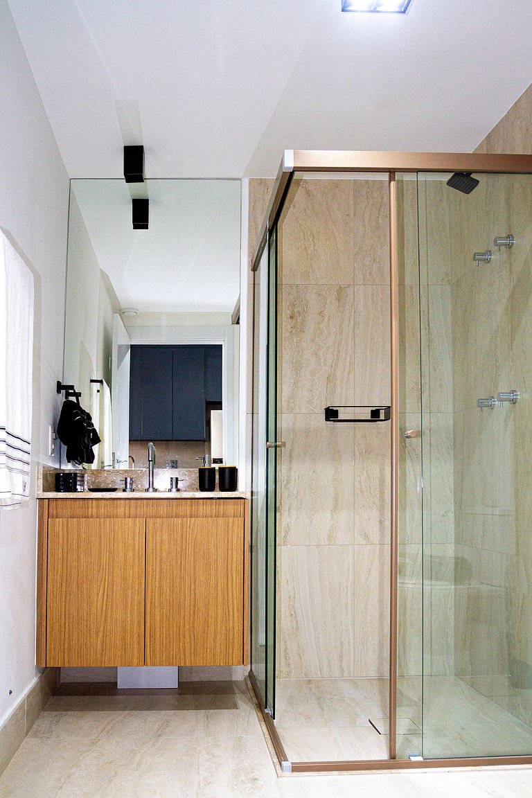 Apt moderno c/academia e piscina