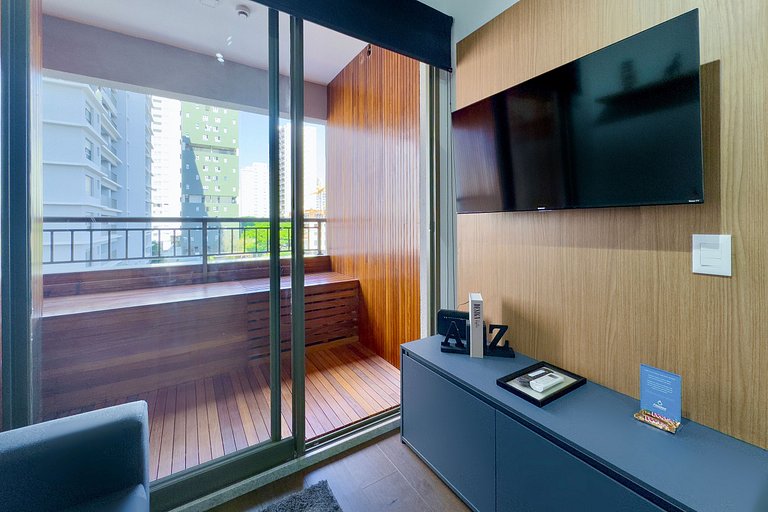 Apt moderno c/academia e piscina