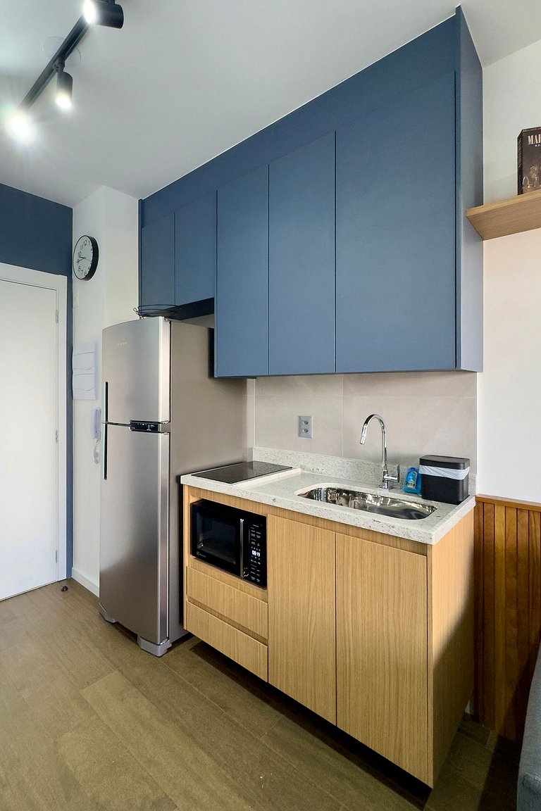 Apt moderno c/academia e piscina