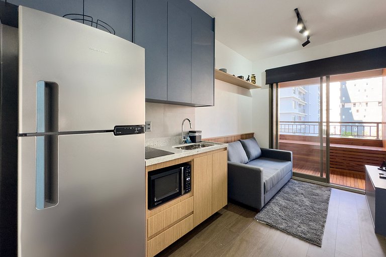 Apt moderno c/academia e piscina