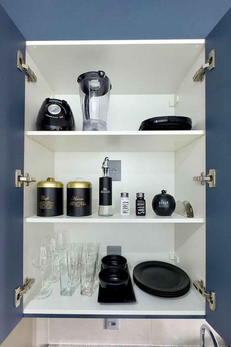 Apt moderno c/academia e piscina