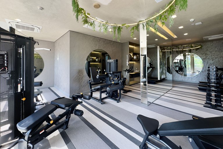 Apt moderno c/academia e piscina