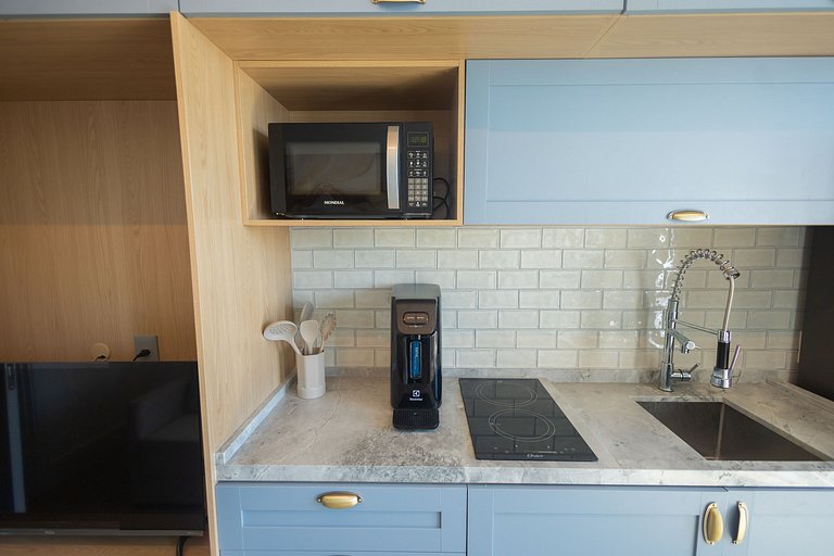 Apartamento luxuoso - cama king size