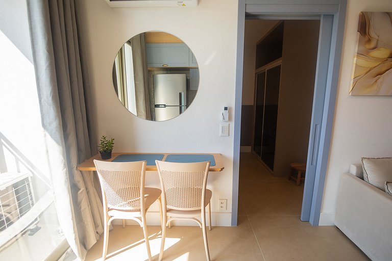 Apartamento luxuoso - cama king size