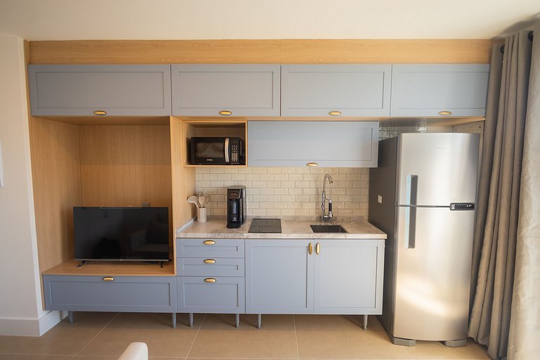 Apartamento luxuoso - cama king size