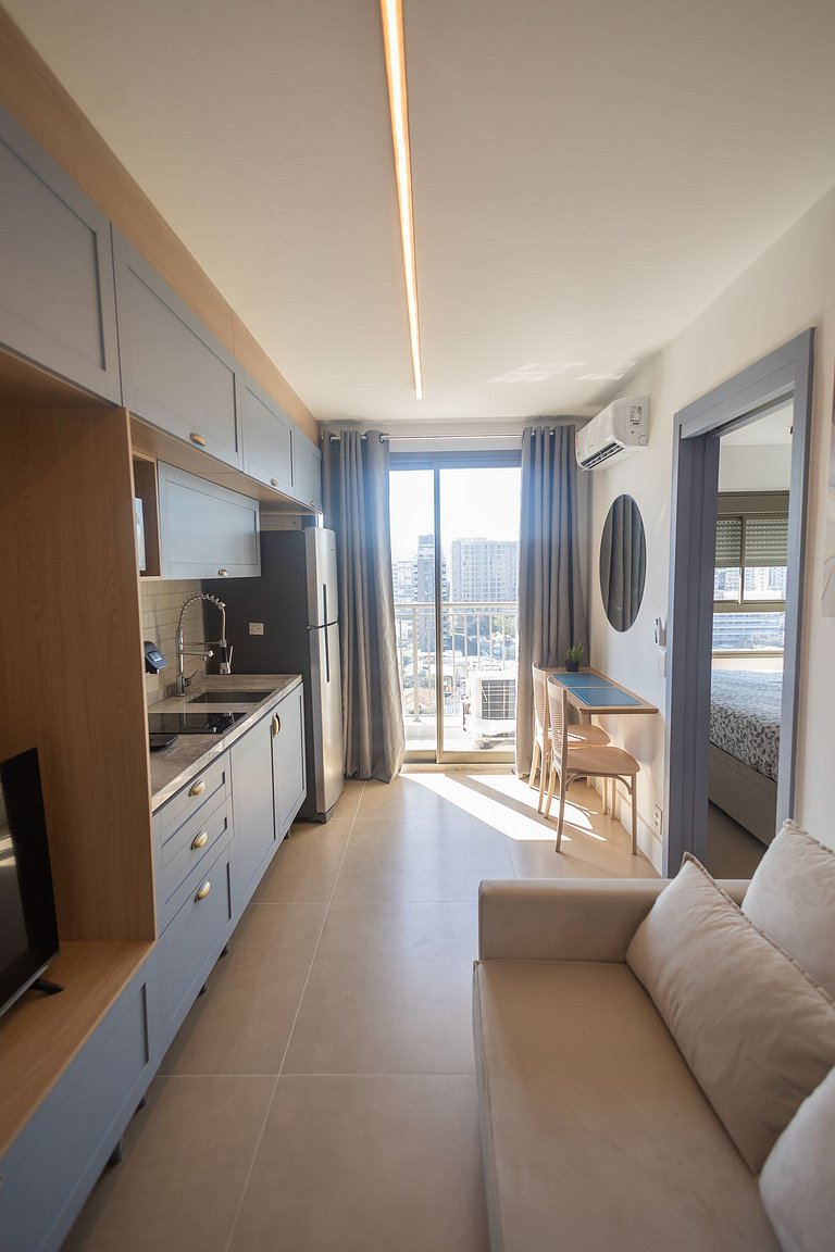 Apartamento luxuoso - cama king size