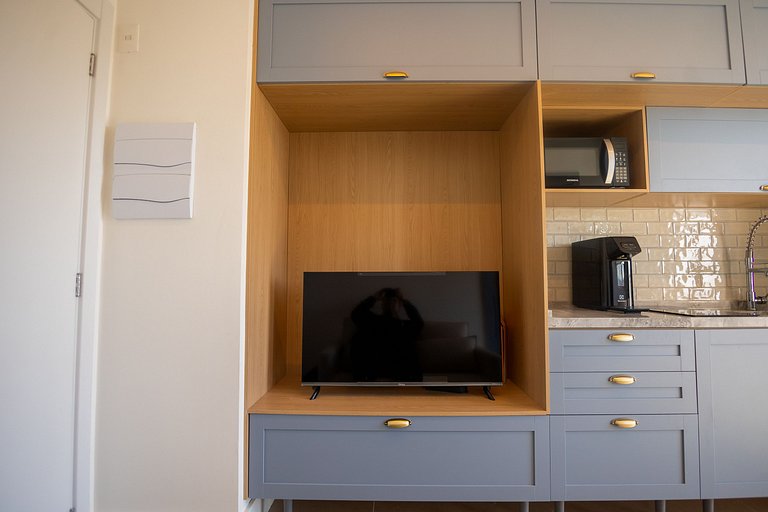 Apartamento luxuoso - cama king size