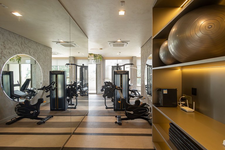 Apartamento luxuoso - cama king size