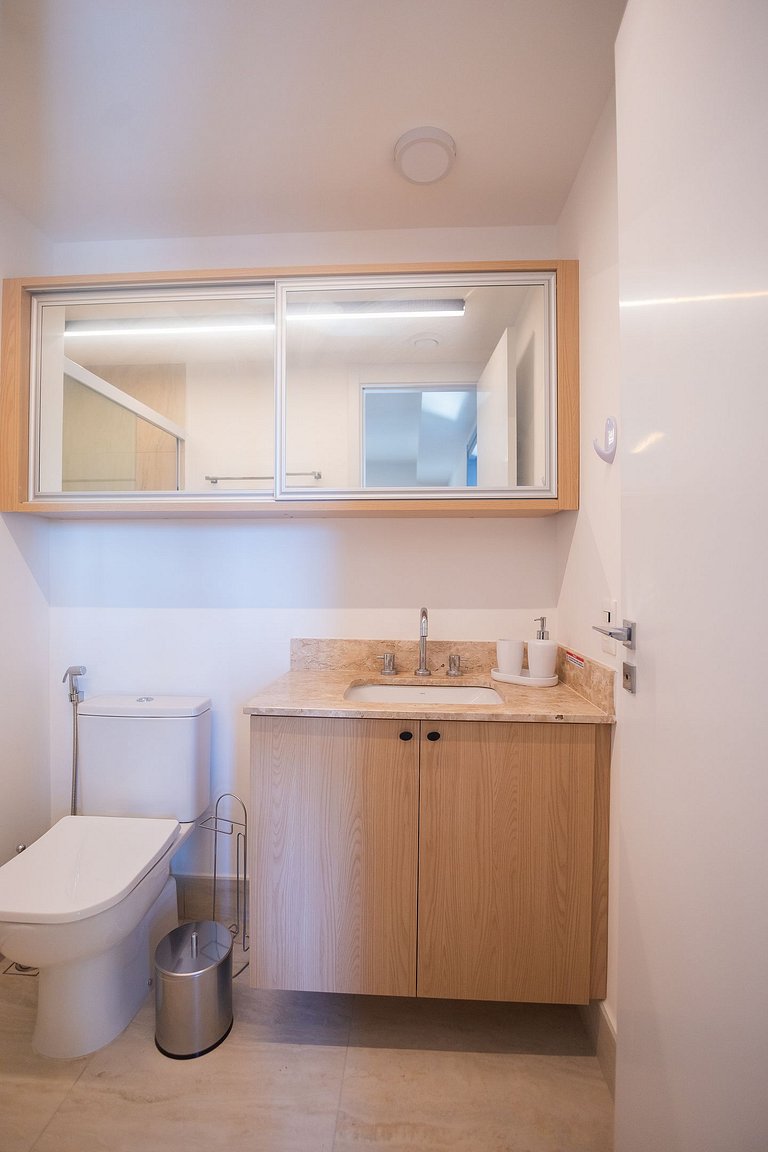 Apartamento luxuoso - cama king size