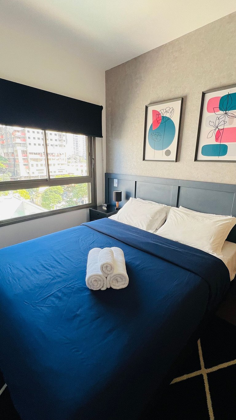 Apt moderno c/academia e piscina