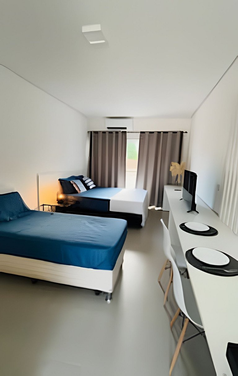 Apartamento para 3 pessoas - Centro de Peruibe