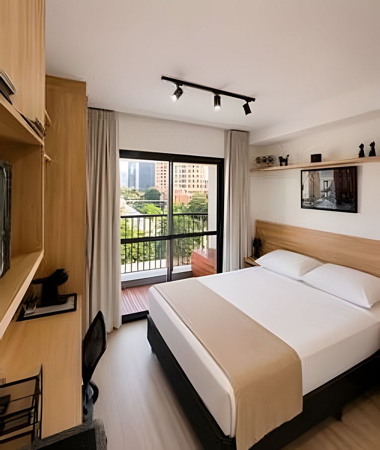 Zip Brooklin Apartamento Prox ao Shopping Morumbi