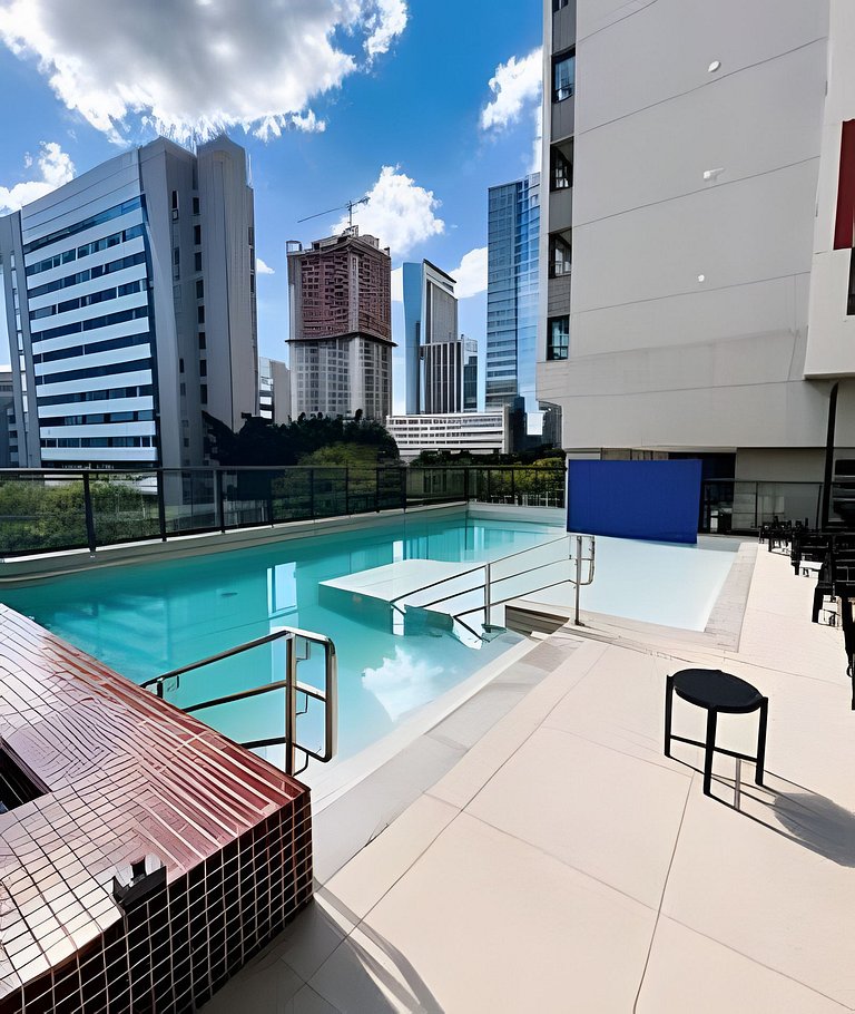 Zip Brooklin Apartamento Prox ao Shopping Morumbi