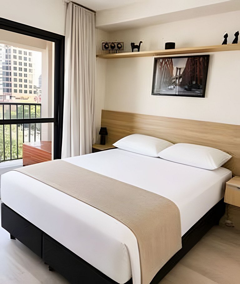 Zip Brooklin Apartamento Prox ao Shopping Morumbi