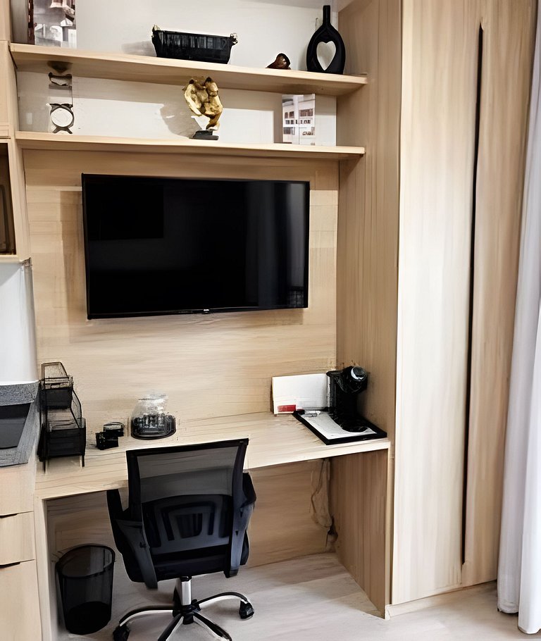 Zip Brooklin Apartamento Prox ao Shopping Morumbi