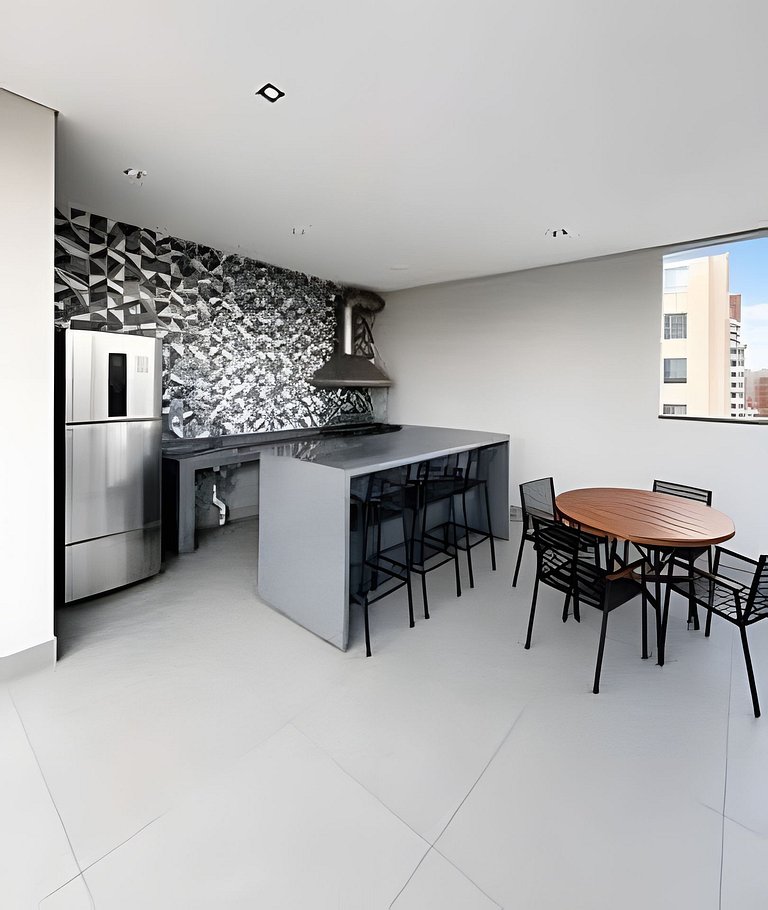Zip Brooklin Apartamento Prox ao Shopping Morumbi