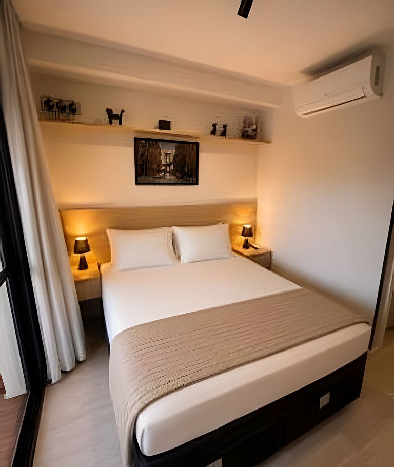 Zip Brooklin Apartamento Prox ao Shopping Morumbi